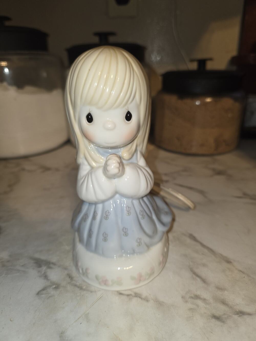 Vtg Enesco Precious Moments O Worship The Lord Night Light Nursery Childs Room